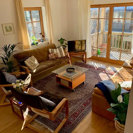 公寓 Sunny 100 Sqm Family With Alpine Views 米斯巴赫